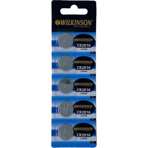 WILKINSON 2016 3V Lithium Button Battery 5'li Package