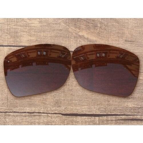 Vonxyz Bronze Brown Polycarbonate Replacement Lenses for-Oakley Deviation Frame