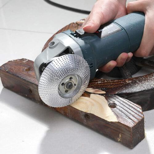 High Quality Wood Grinding Wheel Rotary Disc Sanding Wood Carving Tool Abrasive Disc Tools for Angle Grinder 4inch Bore Wheels