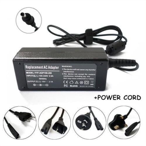 19V 2.1A 40W Laptop AC Adapter Charger For Computer Samsung Series 7 Slate PC: NPXE700T1A 700T1A