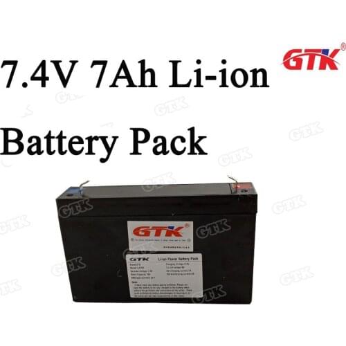 1pcs 7.4v 7000mah lithium li-ion battery for Portable balance measuring instrument Signal projector LED lamp hernia lamp