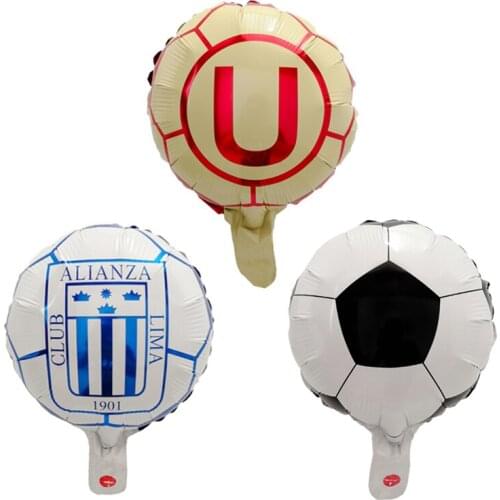 10pcs Football Soccer Balloons Sports Theme Party Decor Foil Helium Air Ballon Boys Birthday Games Toys Event Party Supplies