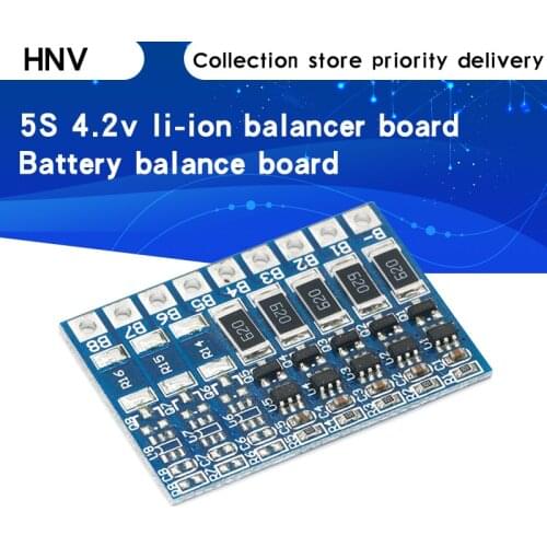 5S 4.2v li-ion balancer board 18650 21V li-ion balncing full charge battery balance board
