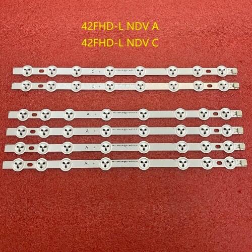 6pcs/set LED backlight strip for LG Innotek 42 42FHD-L NDV A+C Hitachi 42HXT12U 42HXT42U 42HXT42UH VES420UNDL-N01 42PFL3008