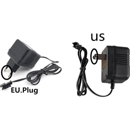 6V Battery Charger AC 110V-240V Input DC 6v 250mA For Ni-Cd/Ni-MH battery pack With SM Plug For RC toy Car Boats