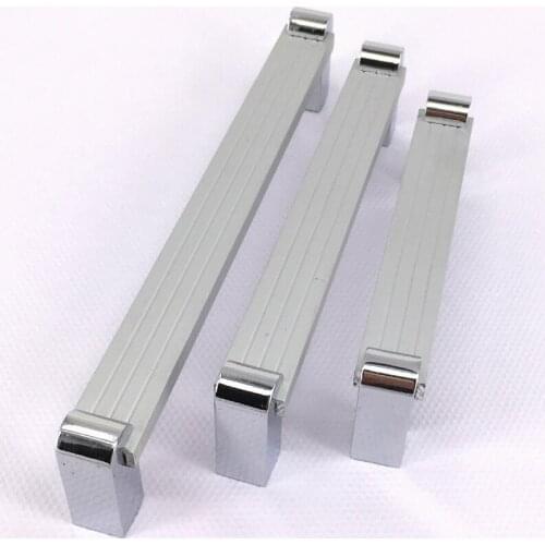 96mm 128mm 160mm aluminum furniture handle Drawer handle Wardrobe door handle Modern Door cupboard Long Handle