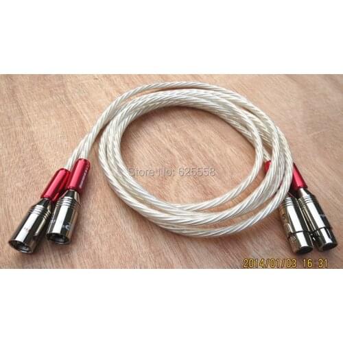 Free shipping Pair Supreme Reference Interconnect balance XLR audio cable 1M