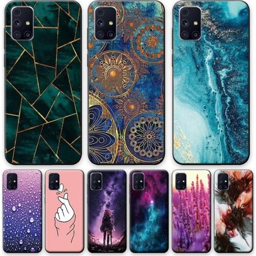 For Samsung M31s Case Cover For Samsung Galaxy M31s Soft TPU Silicone Phone Case For Samsung M31s M31 S Matte Protective Case
