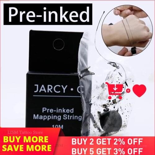 Mapping pre-ink string for Microblading eyebow Make Up Dyeing Liners Thread Semi Permanent Positioning Eyebrow Measuring Tool