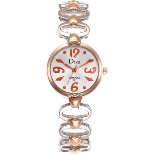 DISU Women's Watches With Rhinestones