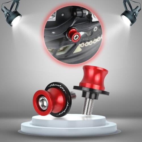 For Honda CB600F CB 600 F Hornet 599 CB 600 CB599 CB600F HORNET Motorcycle Accessories Swingarm Spools Stand Slider Screws 8MM