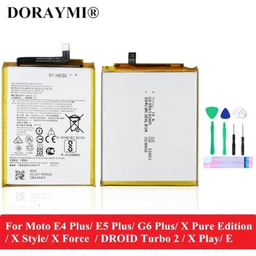 Doraymi Motorola Moto G6 Play Batteries