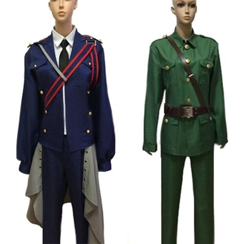 Violet Evergarden Cosplay Gilbert Bougainvillea Costume 2 styles