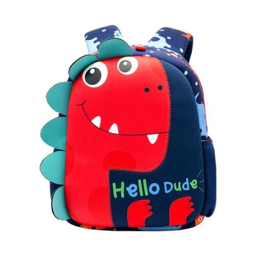 New 3D Dinosaur Kids School Bags For Boys Cute Toddler Children School Backpacks for Girls Creative Kids Bag Baby School Bag