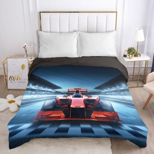 Duvet cover Quilt/Blanket/Comfortable Case Full Single Double King Bedding 140x200 240x220 for Home Car racing