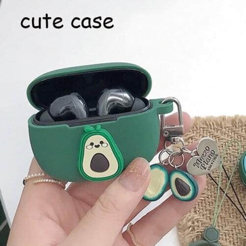 For Beats Studio Buds Case Cute Avocado Cartoon Silicon Protect Cover For Beats StudioBuds Bluetooth Wireless Earphone Case