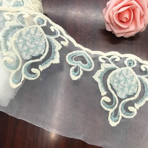 29Yards Green Lace Trim Embroidery Ribbon DIY Necklace Handmade Jewelry Lolita Clothing Sewing Materials