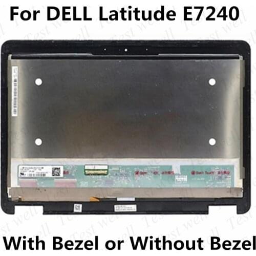 12.5" For DELL Latitude E7240 LCD screen Assembly Touch Display LP125WF1 SPA4 1920*1080 FHD