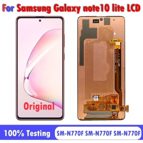1PCS 6.7" ORIGINAL For Samsung Galaxy Note10 LITE note 10 lite N770 SM-N770F LCD Display Touch Screen Digitizer Assembly
