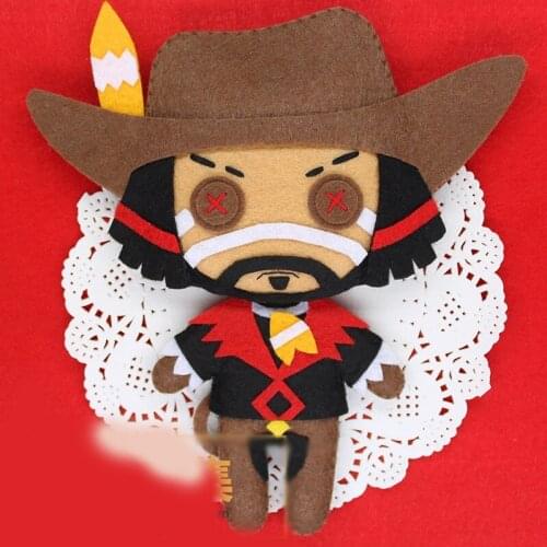 Handmade Japan Anime Identity V Cartoon Toy Keychain Bag Cosplay Doll DIY Material for Boy Girl Halloween Gift 1pcs