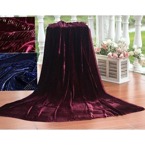 Velvet gold Lace fabric for sewing rayon/silk velvet fabric for dress flocking silk fabric cloth 2 colors