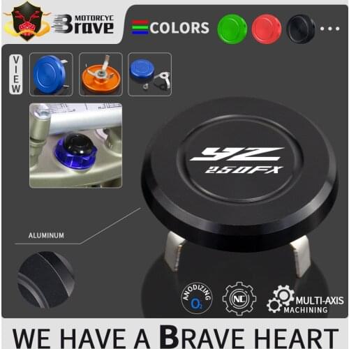 For YAMAHA YZ 250FX 450FX WR 250F 450F Handlebar Decorative Screw Cap Handle Bar Grips Cover Caps YZ250 YZ450 FX WR250 WR450