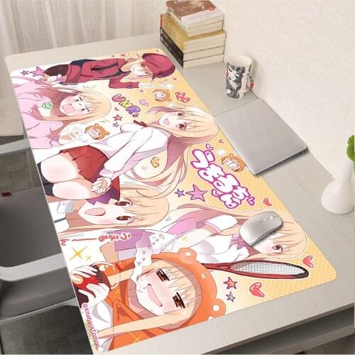 Mouse Pads Mousepad Anime Carpet Mouse Pad Gamer Table Mat Pc Gamer Complete Gaming Keyboard Umaru-chan Mausepad Deskpad Diy