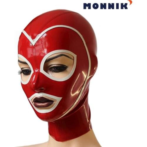 MONNIK latexLatex mask Customized Natural Latex Head Cover Sexy Mask and Beauty Mask
