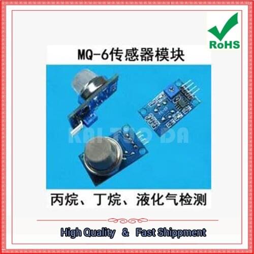 MQ-6 Propane Butane Liquefied Gas Detection Sensor Module High Quality MQ6 Horizontal board (C7B5)