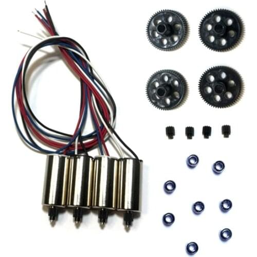 For VISUO XS812 Folding drone Quadcopter Spare Parts Engines Motor Main Gear Upgrade Bearing