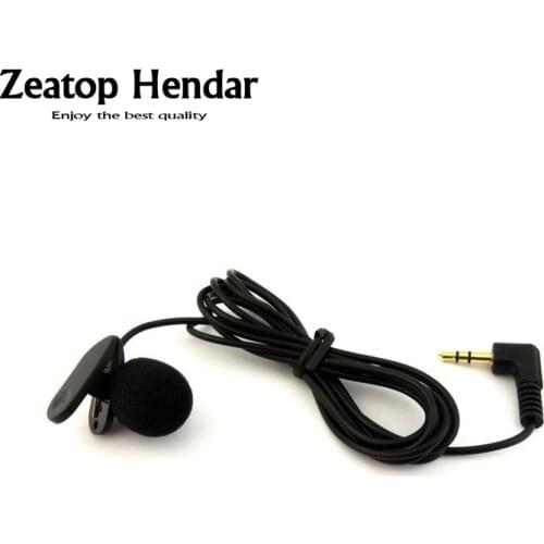 1Pcs Replacement Mic Microphone 2.5mm Jack for Handsfree Car Kit Including Parrot Connector 1M