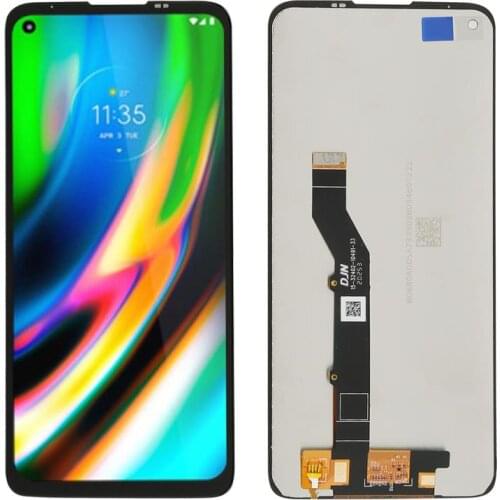 For MOTO G9plus Black Single Assembly Phone Repair Accessories Материнская Плата Mobile Phone LCD Screens