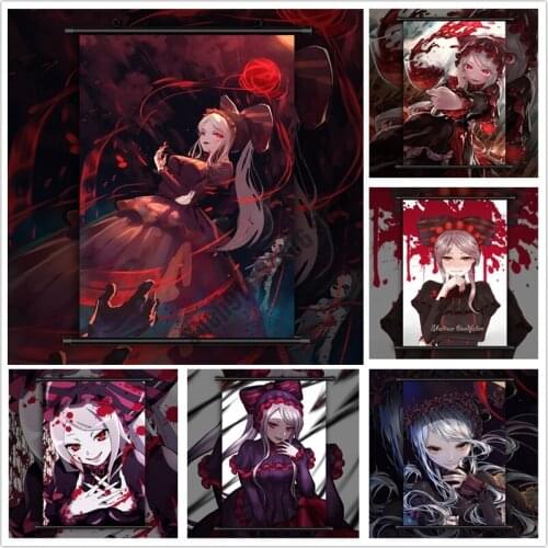 Overlord Shalltear Bloodfallen Anime Diamond Painting Mosaic Cross Stitch Kits Christmas Home Decoration Diamond Embroidery