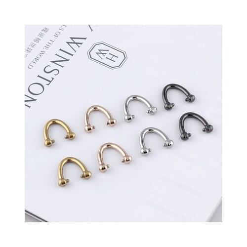 Side Bag Ladies Bag Accessories Buckle Round Ring Hardware Buckle Hanging Ring Buckle Metal Lugs Ring Buckle