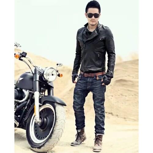 ICCLEK Men's Faux Leather Jackets