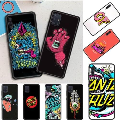 Santa Cruz Skateboards Art for Samsung Galaxy A51 A71 A21s A31 A12 A41 A11 A02s A42 A01 A21 EU A91 A32 A52 A72 5G Phone Case