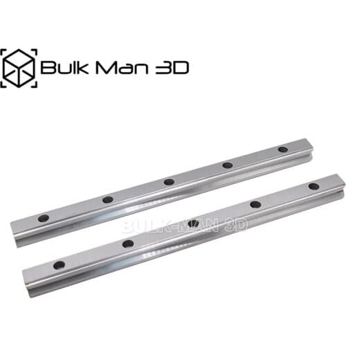 HG15 HG20 HG25 HG30 Linear Guide HGR Miniature Linear Rail Length 250/500/1000/1500mm without Slider Block for CNC 3D Printer