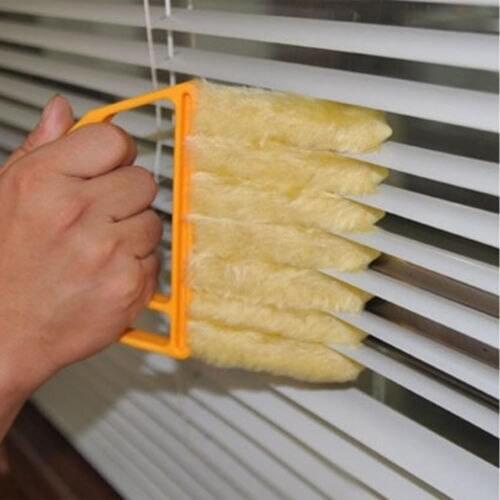Multipurpose Microfiber Venetian Blind Window Brush Air Conditioner Duster Dirt Fashionable Home Office Cleaning Tools