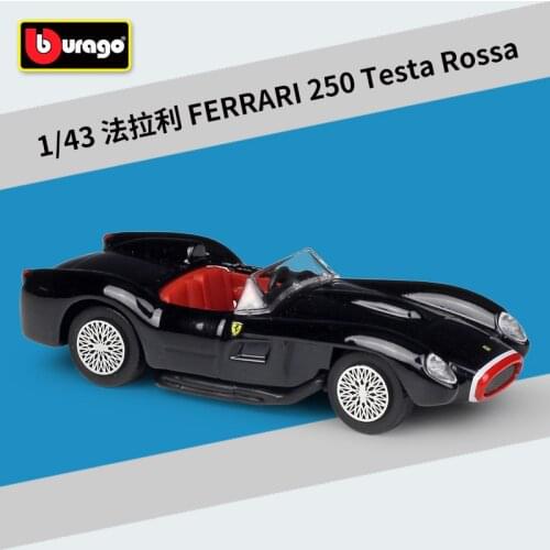 Bburago 1: 43 Ferrari 250 Testa Rossa alloy car model Collection Gift Decoration toy