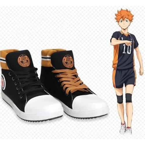 New Japanese Anime Haikyuu Cosplay Shoes Canvas Ankle Boots Women Men Shoes