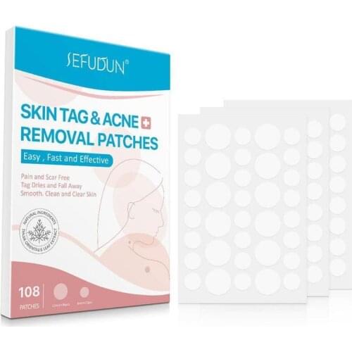 Skin Blackhead Care Acne Skin Tag Remover Beauty Acne Patch Wart Removal Patch Invisible Patch Stickers