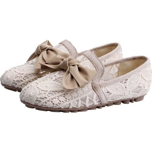 New Summer Pop Flat Shoes Woman Solid Slip On Butterfly Sweet Girsl Casual Slipper Flats Female Ballet Plus Size Oxford Flats8