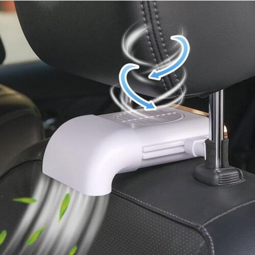 1-3 Gears Can Be Adjusted Car Multifunction Seat Backrest Fan In car Cooling Fan Breathable Cooling Pad Blowing Air To Cool Down