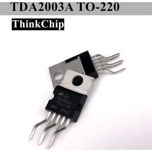 10 pcs) TDA2003AV TDA2003A TDA2003 TO-220 Audio Power Amplifier IC