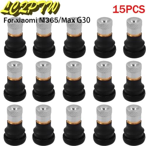 5/10/15 PCS Vacuum Tubeless Valve For Max G30 Xiaomi M365 Tyre Tubeless Tire Valve Wheel Gas Valve Electric Scooter Accessories