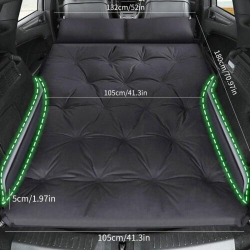 Car Air Inflatable Travel Mattress Bed for Car Back Seat Mattress Multifunctional Sofa Pillow Outdoor Camping Mat Cushion