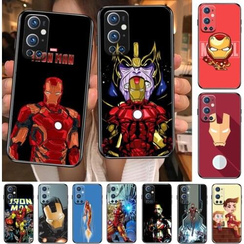 Marvel Iron Man For OnePlus Nord N100 N10 5G 9 8 Pro 7 7Pro Case Phone Cover For OnePlus 7 Pro 1+7T 6T 5T 3T Case