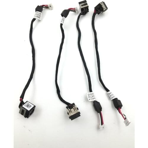 DC Power Jack with cable For Dell Latitude E5530 laptop DC-IN Flex Cable 0171XT DC30100H100 QXW10