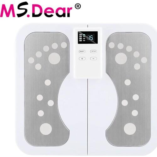 Electric Foot massage Pad Folding Foot Massager Remote Control Foot Massage Instrument Machine Low Frequency Pulse Physiotherapy