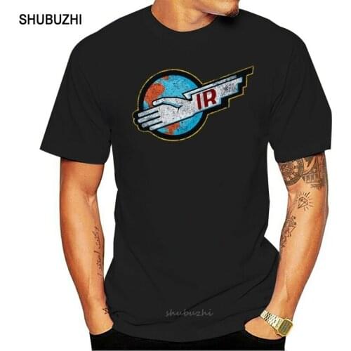 THUNDERBIRDS IR LOGO T-SHIRT - Gerry Sylvia Anderson International Rescue Shirt Cotton Fitness Plus Size Tee Shirt